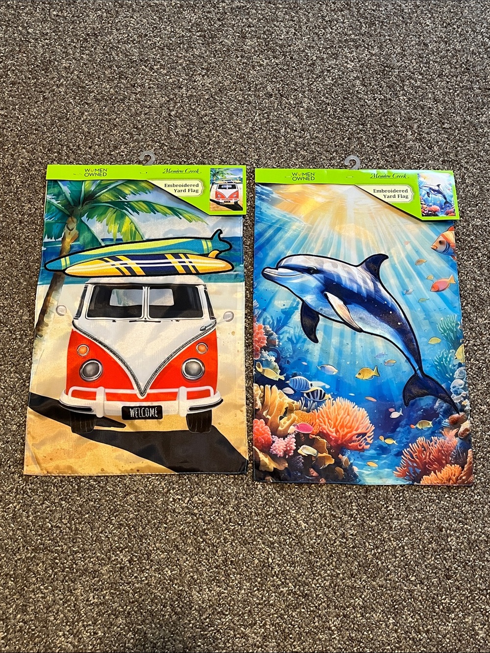 Yard flag bundle